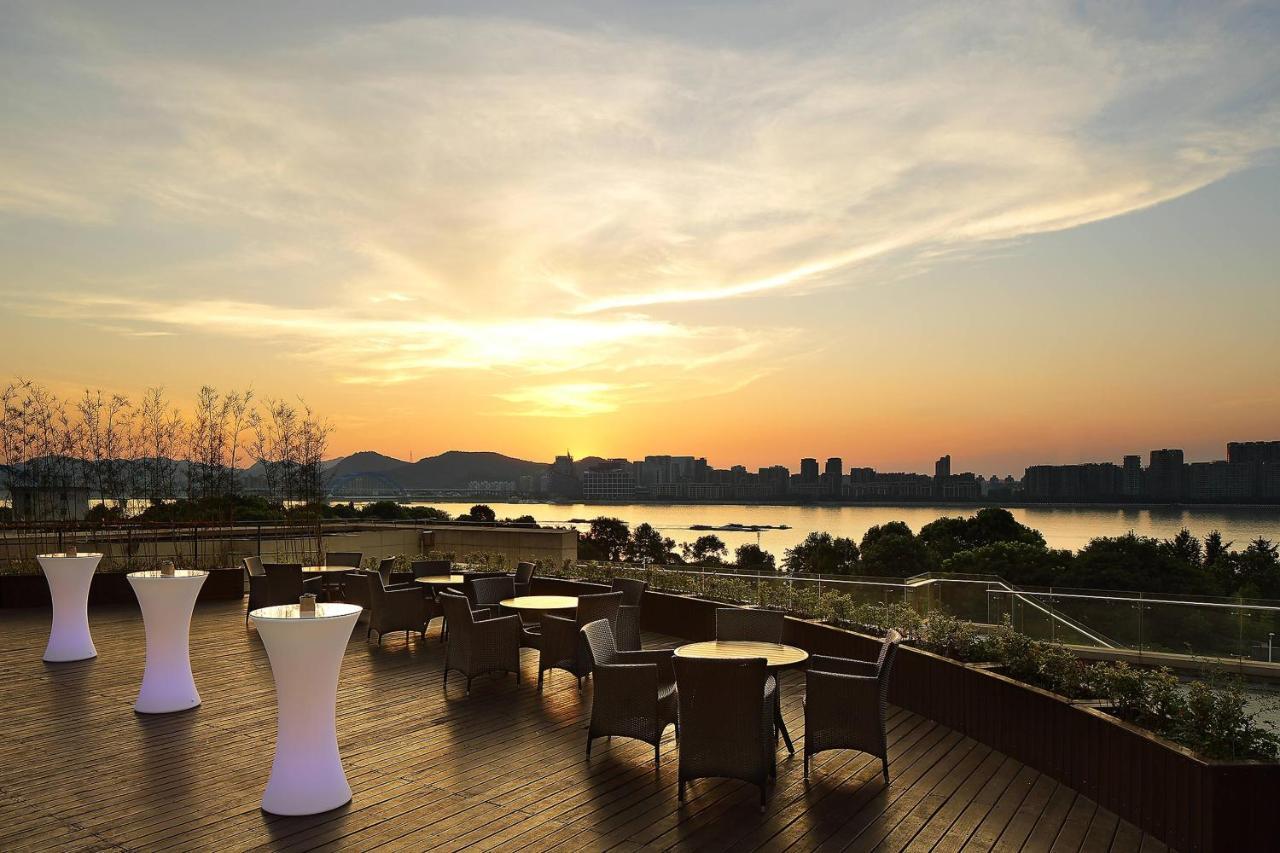 Sheraton Grand Hangzhou Binjiang Hotel Exteriér fotografie