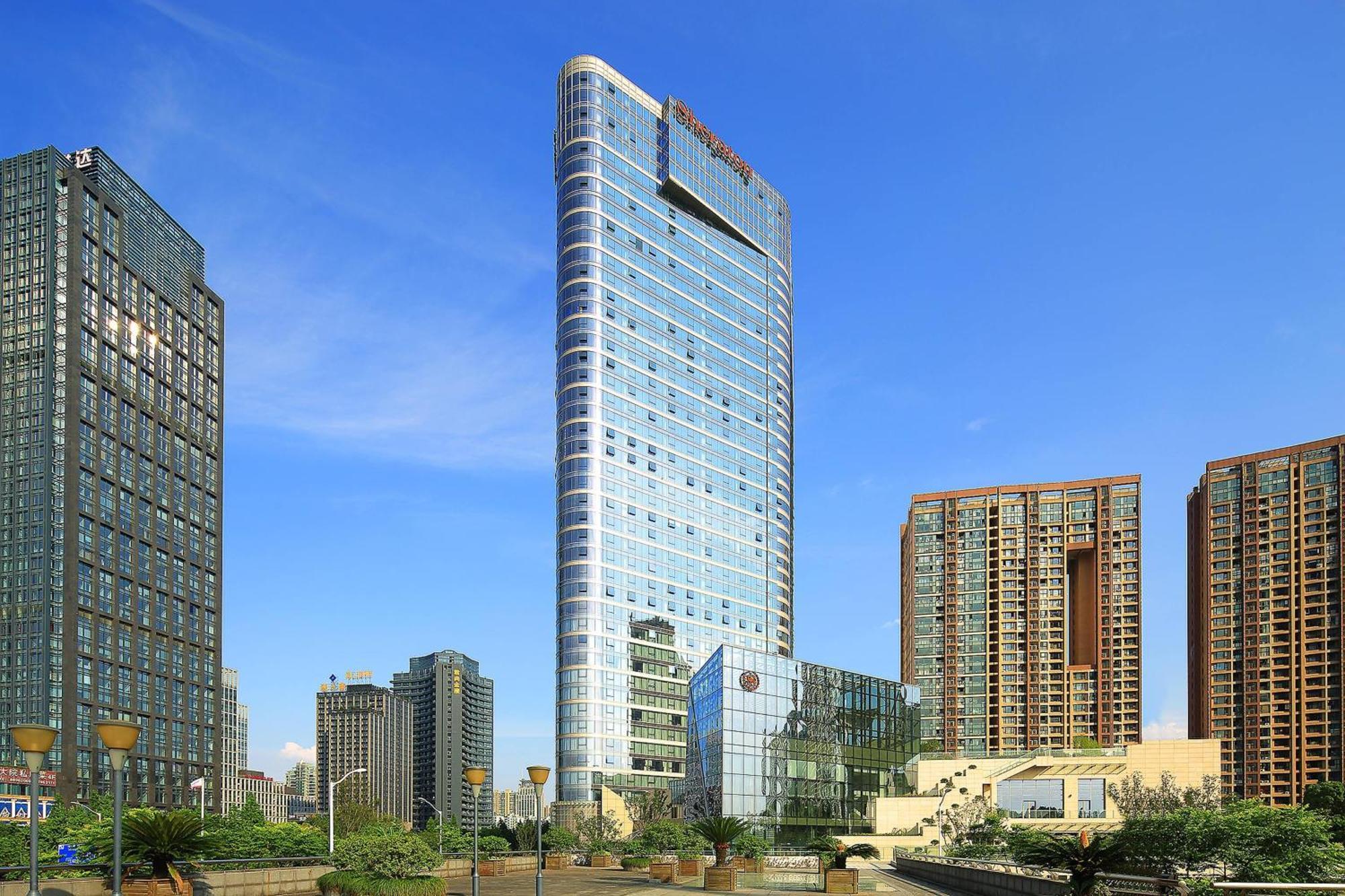Sheraton Grand Hangzhou Binjiang Hotel Exteriér fotografie