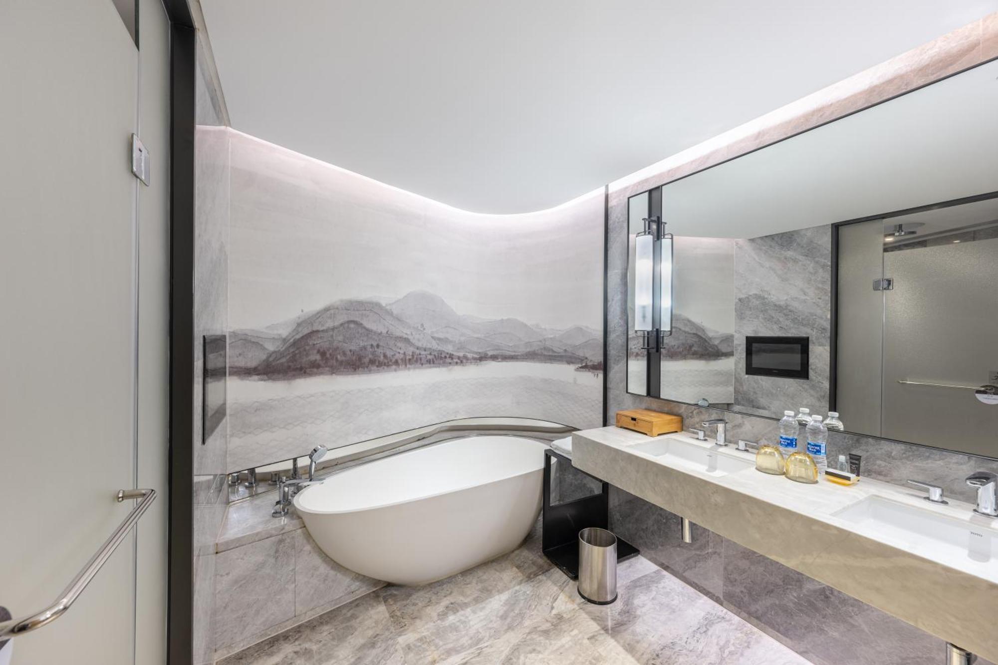 Sheraton Grand Hangzhou Binjiang Hotel Exteriér fotografie