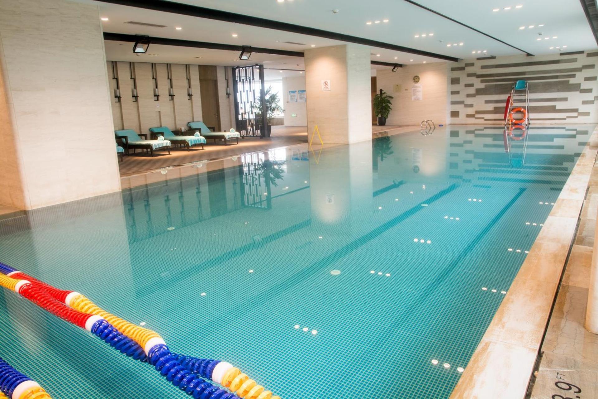 Sheraton Grand Hangzhou Binjiang Hotel Exteriér fotografie