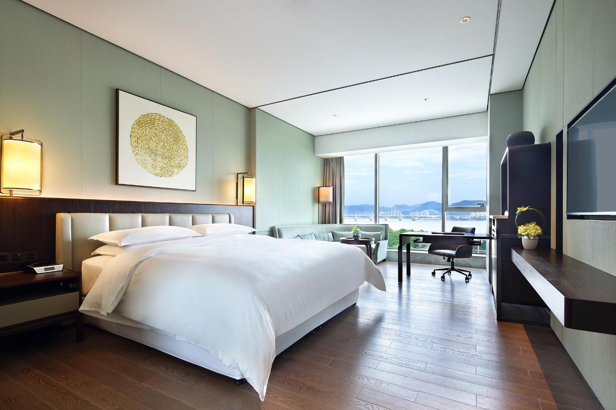Sheraton Grand Hangzhou Binjiang Hotel Exteriér fotografie