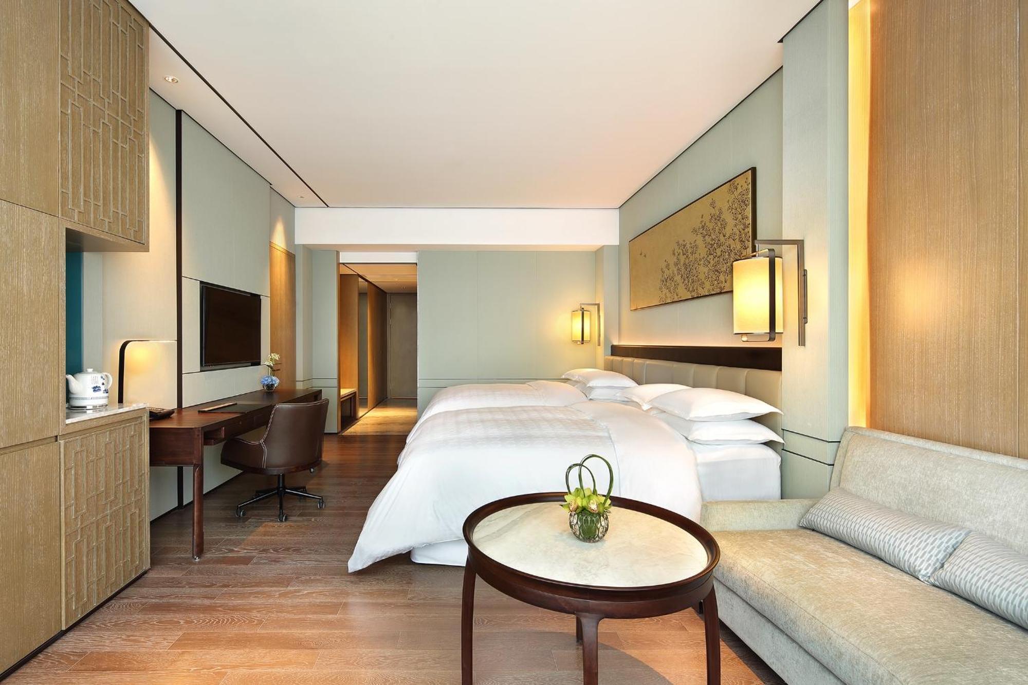 Sheraton Grand Hangzhou Binjiang Hotel Exteriér fotografie